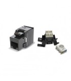 DATWYLER KU-T 1/8 CAT5E BLACK