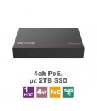HIKVISION DS-E04NI-Q1/4P(SSD 2T)