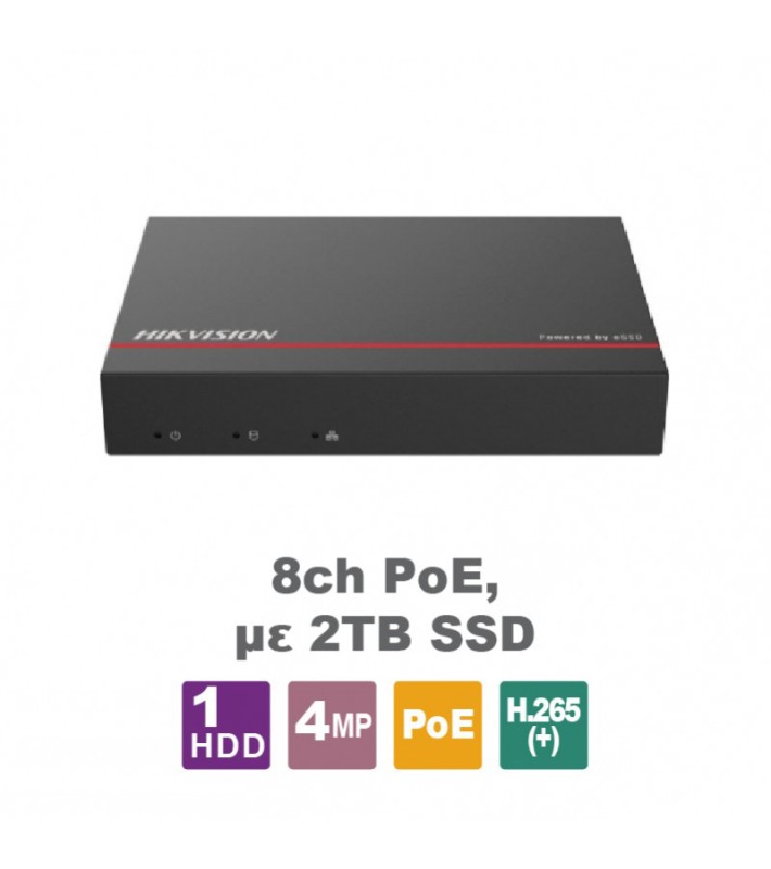 HIKVISION DS-E08NI-Q1/8P(SSD 2T) HIKVISION DS-E08NI-Q1/8P(SSD 2T)