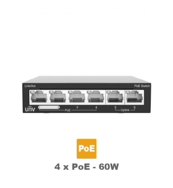 UNIVIEW NSW2020-6T-POE-IN